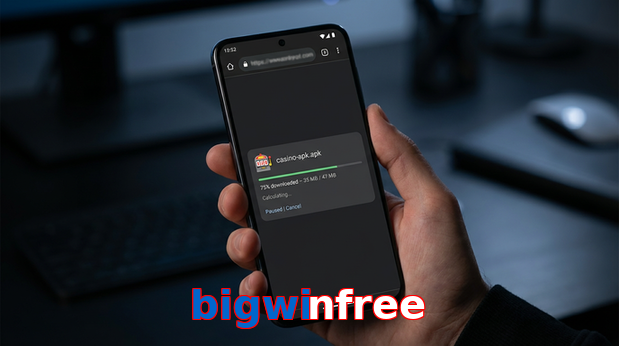 Main screen of Bigwinfree apk page for PK players