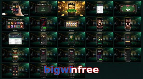 Main screen of Bigwinfree bet page for PK players