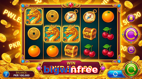 Main screen of Bigwinfree pg page for PK players